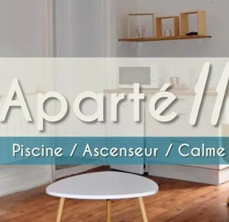 Charme Et Tranquillite, Dans Avec Piscine, L'aparte - Sejouraix Apartment